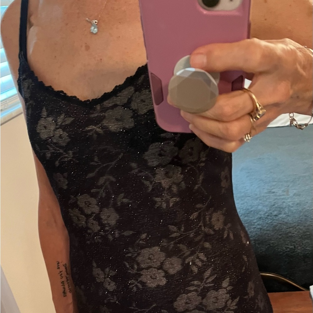 Ruby Rox Shimmering Spaghetti Strap Cocktail Dres… - image 5